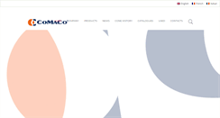 Desktop Screenshot of comacoalimentare.it