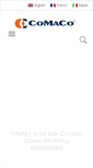 Mobile Screenshot of comacoalimentare.it